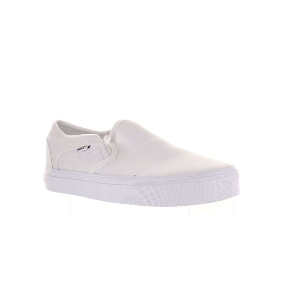 Vans Womens Asher White Skateboarding Shoes Size 7 Medium (B, M) - Picture 2 of 4